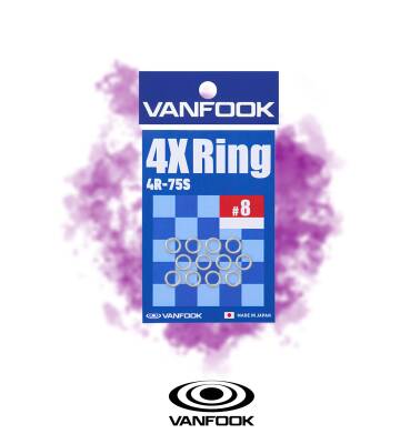 VANFOOK 4R-75S 4X HALKA SILVER 5P #8 - 2