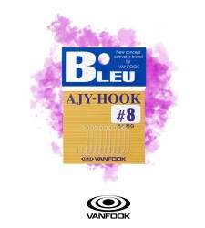 VANFOOK AJ-21S AJY HOOK SILVER 10P #8 - 2