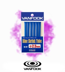 VANFOOK B-ST SHRINK TUBE MAVİ 1M 2.5MM - 1