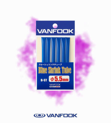 VANFOOK B-ST SHRINK TUBE MAVİ 1M 5.5MM - 2