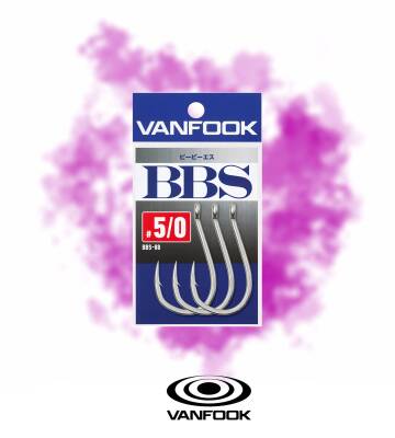 VANFOOK BBS-88 BBS SILVER 3P #5/0 - 2