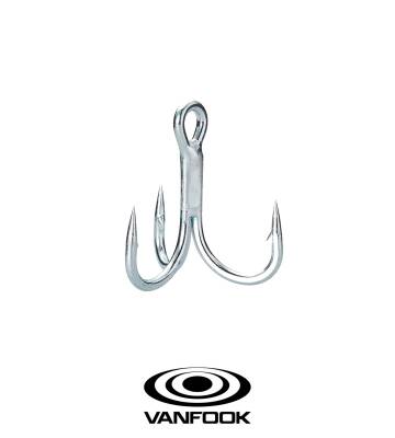 VANFOOK CT-80 TREBLE EXH SILVER 6P #4/0 - 1