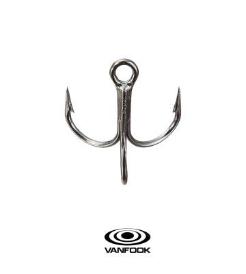 VANFOOK DT-44B SHORT TREBLE M NS BK 10P #8 - 2