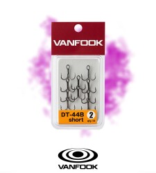 VANFOOK DT-44B SHORT TREBLE M NS BK 8P #2 - 3