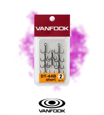 VANFOOK DT-44B SHORT TREBLE M NS BK 8P #2 - 3