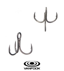 VANFOOK DT-54FB SHORT TREBLE M FS BK 6P #6 - VANFOOK