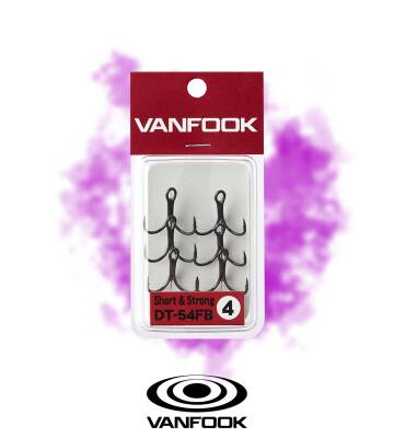 VANFOOK DT-54FB SHORT TREBLE M FS BK 6P #4 - 2