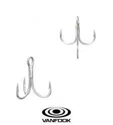 VANFOOK DT-58S TREBLE MH SILVER 4P #1/0 - VANFOOK