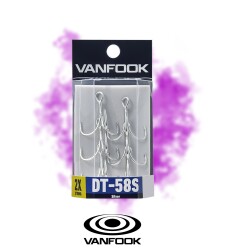 VANFOOK DT-58S TREBLE MH SILVER 8P #8 - 2