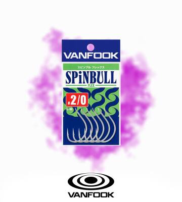 VANFOOK FL-08 SPINBULL FLEX SILVER 8P #2/0 - 3