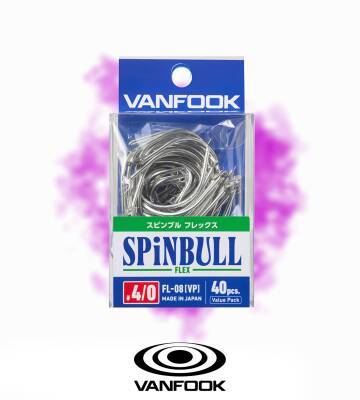 VANFOOK FL-08 SPINBULL FLEX VP SILVER 40P #4/0 - 4