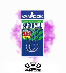 VANFOOK FT-2.5 SPINBULL FLEX ASIS 2.5 CM 2P #3/0 - 5