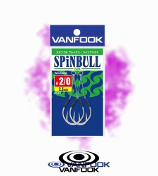 VANFOOK FT-2.5 SPINBULL FLEX ASIS 2.5 CM 2P #2/0 - 5