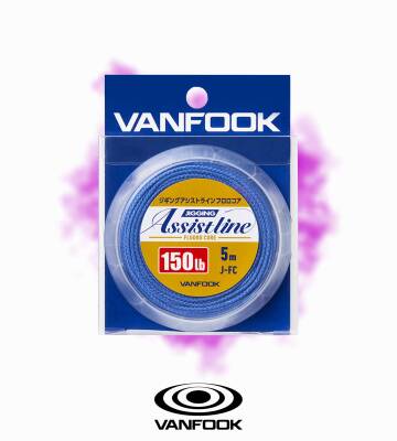 VANFOOK J-FC JIGGING ASIS LINE FC MAVİ 150LB 5M #20 - 4
