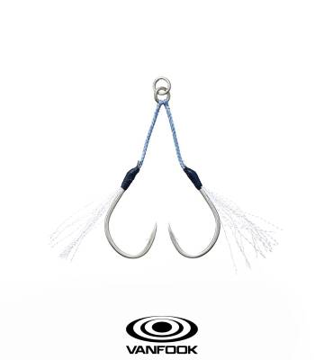 VANFOOK JGR-45 JIGEN GLITTER STD ASIS 2P #3/0 - 1