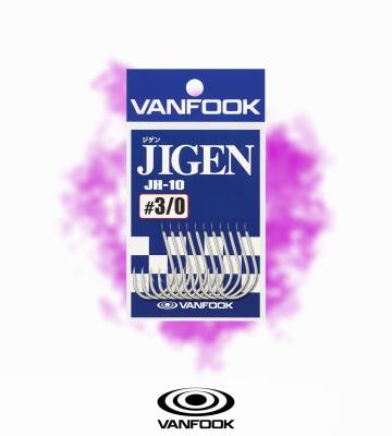VANFOOK JH-10 JIGEN SILVER 10P #3/0 - 3