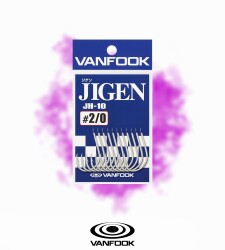 VANFOOK JH-10 JIGEN SILVER 11P #2/0 - 2