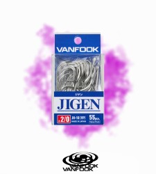 VANFOOK JH-10 JIGEN SILVER VP 60P #2/0 - 3