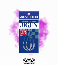 VANFOOK JHS-54 JIGEN HYPER S TWIN ASSIST 2P #4/0 - 3
