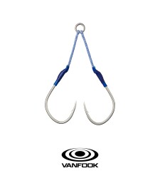 VANFOOK JHT-55 JIGEN HYPER TWIN ASSIST 2P #7/0 - VANFOOK