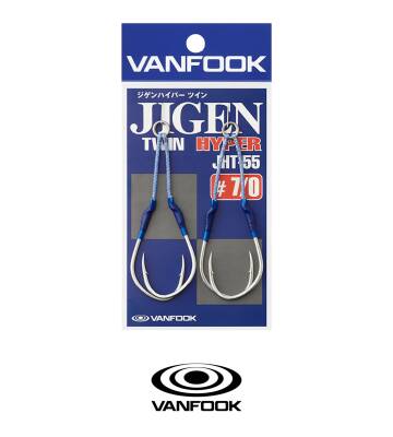 VANFOOK JHT-55 JIGEN HYPER TWIN ASSIST 2P #7/0 - 2