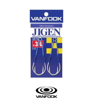 VANFOOK JL-45 JIGEN LIGHT TW ASIS 2.6CM 2P #3/0 - 2
