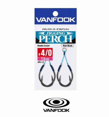 VANFOOK JPD-1.5 JIGGING PERCH DB ASIS 1.5CM 2P #4/0 - 1