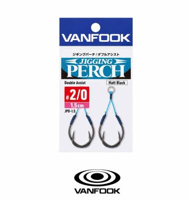 VANFOOK JPD-1.5 JIGGING PERCH DB ASIS 1.5CM 2P #2/0 - 1