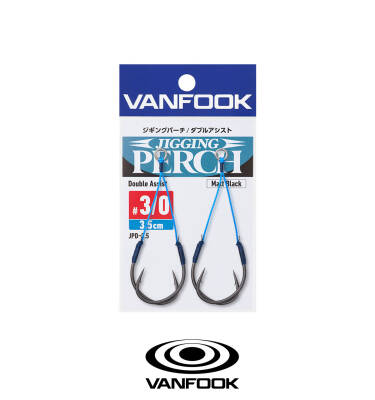 VANFOOK JPD-1.5 JIGGING PERCH DB ASIS 3.5CM 2P #3/0 - 4
