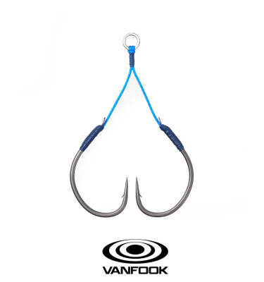VANFOOK JPD-2.5 JIGGING PERCH DB ASIS 2.5CM 2P #2/0 - 2
