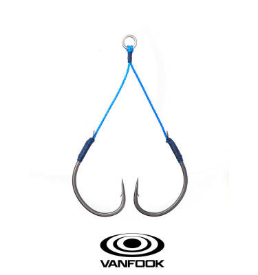 VANFOOK JPD-3.5 JIGGING PERCH DB ASIS 3.5CM 2P #2/0 - 2