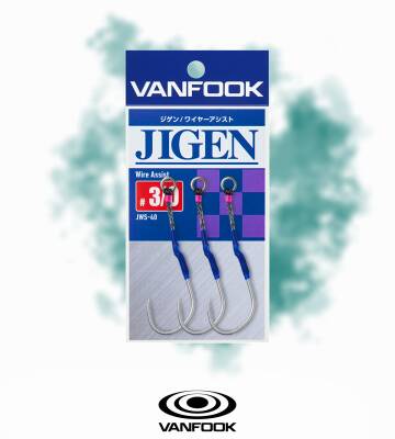 VANFOOK JWS-40 JIGEN ASSIST 3P #3/0 - 2