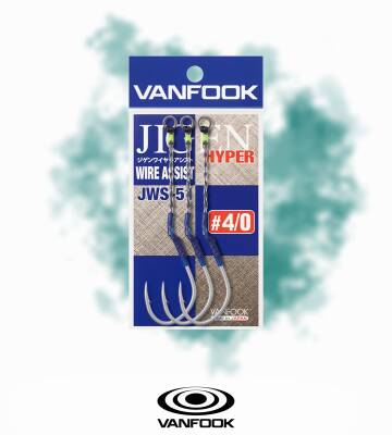 VANFOOK JWS-51 JIGEN HYPER LONG ASSIST 2P #4/0 - 2