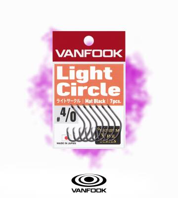 VANFOOK LIGHT CIRCLE NS BLACK 5P #4/0 - 3