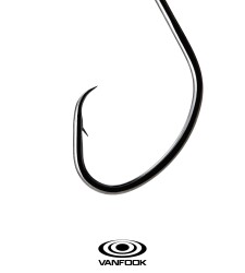 VANFOOK LIGHT CIRCLE NS BLACK 7P #3/0 - VANFOOK