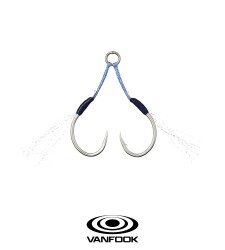 VANFOOK MJ-03 MICRO JIG TINSEL ASSIST 1CM 2P #2 - VANFOOK