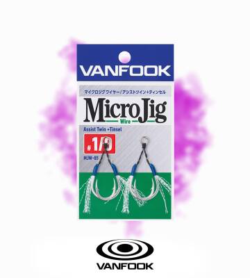 VANFOOK MJW-05 MICRO JIG WIRE TN ASIS 1CM 2P #1/0 - 3