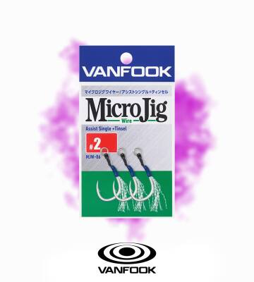VANFOOK MJW-06 MICRO JIG WIRE TN ASIS 0.5CM 3P #2 - 3