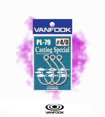 VANFOOK PL-79 CASTING SPECIAL SILVER 4P #4/0 - 3