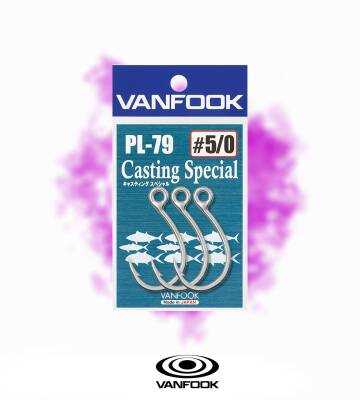 VANFOOK PL-79 CASTING SPECIAL SILVER 4P #5/0 - 3