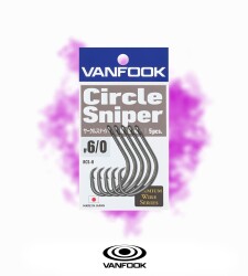 VANFOOK RCS-B CIRCLE SNIPER NS BK 5P #6/0 - VANFOOK