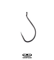 VANFOOK RINGED BEAK NS BLACK 5P #3/0 - VANFOOK
