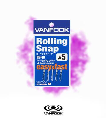 VANFOOK RS-10 ROLLING SNAP SILVER 4P #5 - 3