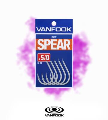 VANFOOK SH-20 SPEAR SILVER 5P #5/0 - 1