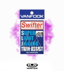 VANFOOK STA-15 SWIFTER TWIN ASSIST 2P #2/0 - 2
