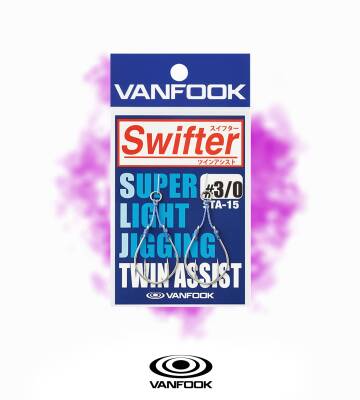 VANFOOK STA-15 SWIFTER TWIN ASSIST 2P #3/0 - 2