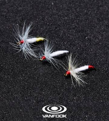 VANFOOK TM-02 TENKARA MASTER HAKUTSURU 3P #14 - 3