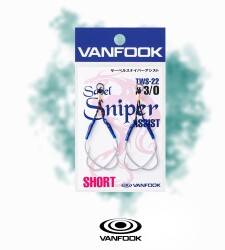 VANFOOK TWS-22 SABEL SNIPER KISA ASSIST 2P #3/0 - 2