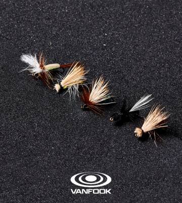 VANFOOK VTF-004 TENKARA FLY DRY 5P #16 - 2