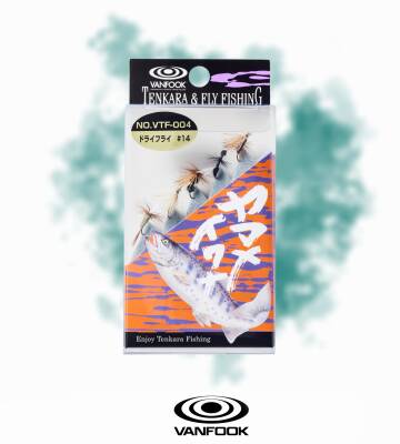 VANFOOK VTF-004 TENKARA FLY DRY 5P #16 - 3